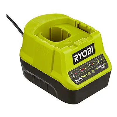 Ryobi RC18120 18V ONE+ Compact Charger, Hyper Green, 2.0Ah