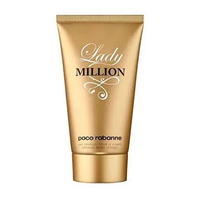 Paco Rabanne Lady Million Women Body Lotion, 5.1 Ounce