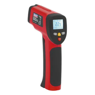 Twin-Spot Laser Digital Thermometer - 12:1 Focal Ratio - Detects Energy Emission