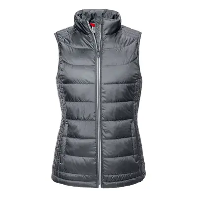 (18 UK, Iron Grey) Russell Womens/Ladies Nano Padded Body Warmer