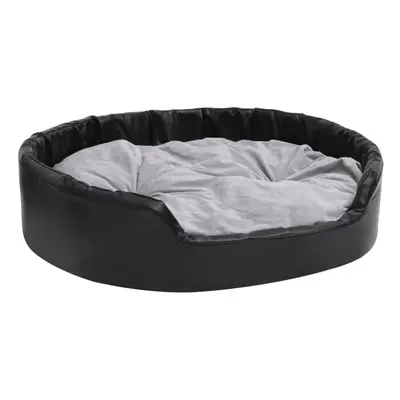 (grey, x x cm) vidaXL Dog Bed Pet Cushion Dog Sofa Couch Pet Mattress Plush and Faux Leather