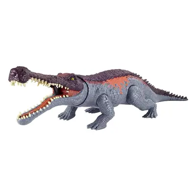 Jurassic World Sarcosuchus Massive Biters Larger-Sized Dinosaur Tail-Activated Strike,omping Act