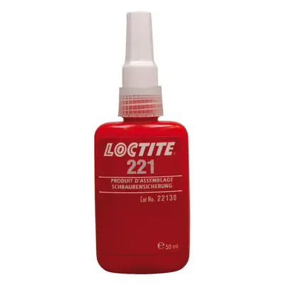 LOCTITE 221 Threadlocker-Low Strength Low Viscosity Small Threads 50ml