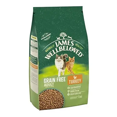 James Wellbeloved Complete Hypoallergenic Adult Dry Cat Food Made With 100% Natural Ingredients 