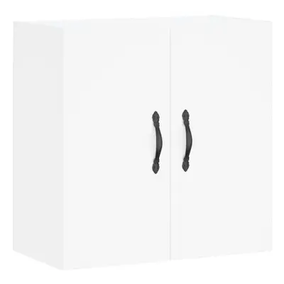 (white) vidaXL Wall Cabinet Storage Cabinet Display Cabinet White Engineered Wood