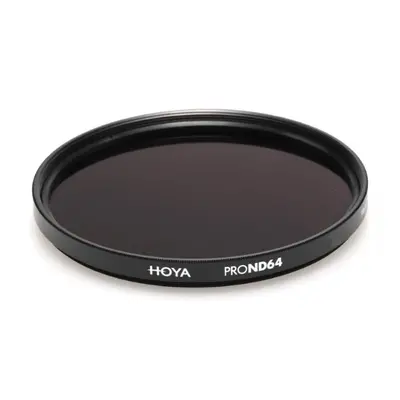 Hoya Pro ND64 Camera Lens 6-Stops Light Loss Filter