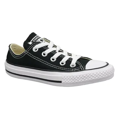 (13.5) Converse C. Taylor All Star Youth OX 3J235C Kids Black plimsolls