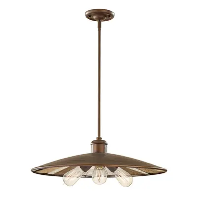 3 Bulb Ceiling Pendant Light Fitting Astral Bronze LED E27 60W Bulb