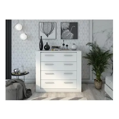 (White Matt) Idea ID-10 Chest of Drawers