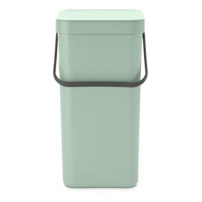 - Sort & Go Waste Bin 16L - Medium Recycling Bin - Stay Open Lid - Carry Handle - Easy to Clean 