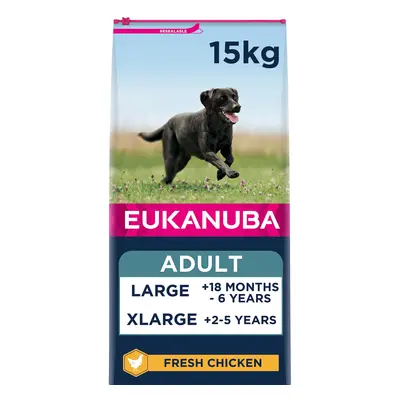 Eukanuba Complete Dry Dog Food for Adult Large and Giant Breeds with Fresh Chicken kg