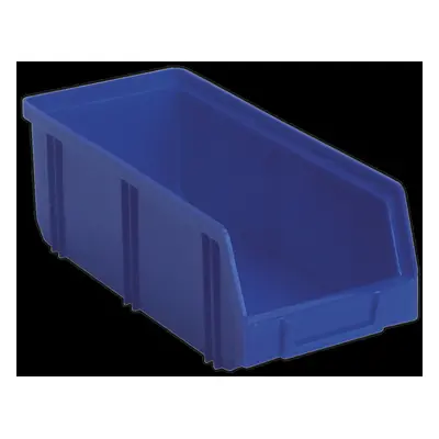 Plastic Storage Bin Deep x x 85mm - Blue Pack of