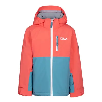 (11-12 Years, Peach Blush/Storm Blue) Trespass Childrens/Kids Pauline DLX Ski Jacket