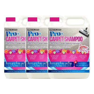 (15L, Spring Bloom) ProKleen Pro+ Carpet Shampoo Pet Odour Remover