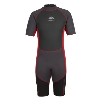 (XL, Black) Trespass Mens Wetsuit Short 3mm Back Zipper Argon