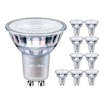 10 Pack - Philips CorePro LED Spot 5W (50W) Dimmable GU10 Lamp 4000k Cool White Lumen Hours Beam