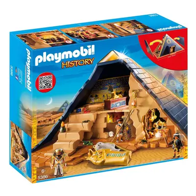 5386 History Pharaoh's Pyramid with Hidden Tombs and Traps, historic and educational toy, fun im