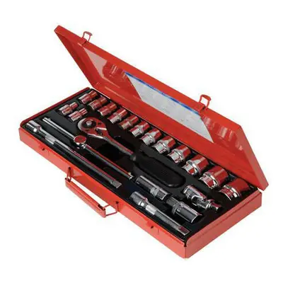 21 Piece 10mm 32mm Socket Wrench Set 1/2" InchInch Drive Metric