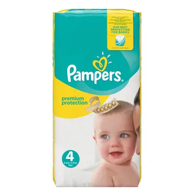 Pampers Premium Protection Softest Nappies Monthly Saving Pack -Size 4, Pack