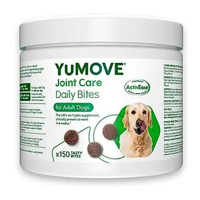 YuMOVE Daily Bites For Adult Dogs | Hip and Joint Supplement for Stiff Dogs Aged To Years | Chew