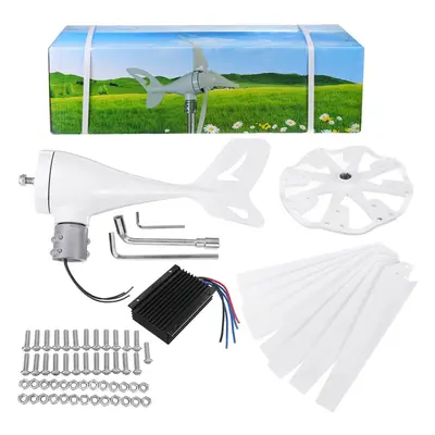 (24V) 200W 12V/24V Wind Turbine Leaves With Controller White Wind Generator