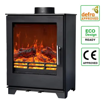 Defra Approved 5kw Eco Design Ready Multifuel Log Burner Woodburning Stove