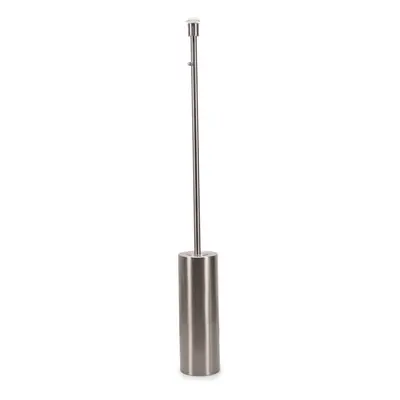 ValueLights Lexy Brushed Chrome Single Stem Dimmable Floor Lamp Base