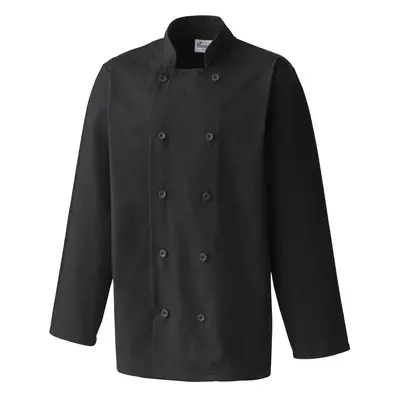 (XL, Black) Premier Unisex Chefs Jacket (Pack of 2)