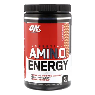 Optimum Nutrition, ESSENTIAL AMIN.O. ENERGY, Strawberry Lime, 9.5 oz (270 g)