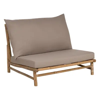 Garden Chair TODI Bamboo Wood Taupe