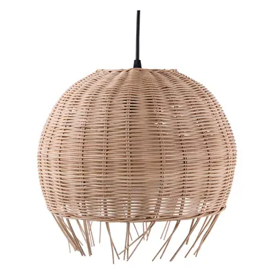 Pendant Lamp DRINO Rattan Light Brown