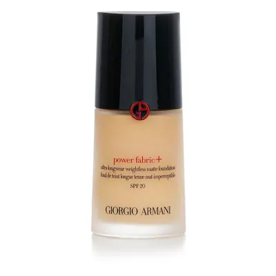 Giorgio Armani-Power Fabric+ Ultra Longwear Weightless Matte Foundation SPF - # 557955-30ml/1oz