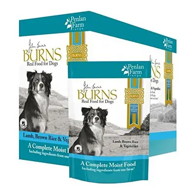 Burns x 400g Penlan Farm Complete Lamb Brown Rice & Veg Wet Dog Food Pouch