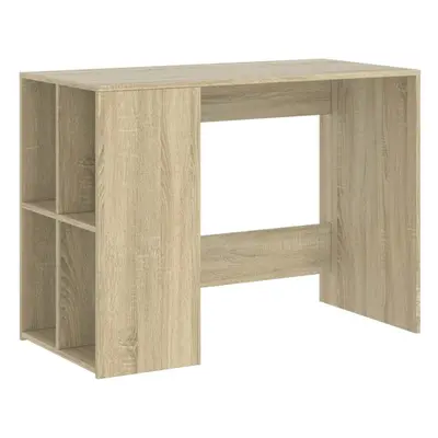 (sonoma oak) vidaXL Desk Writing Desk Office Study Working Computer Table Engineered Wood