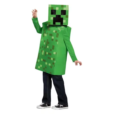 (S (4-6)) Minecraft Creeper Child Costume