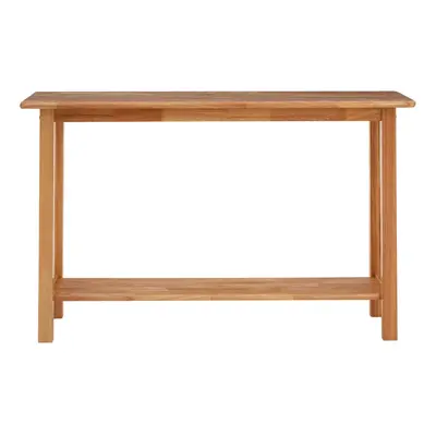 Premier Housewares Natural Rectangular Console Table