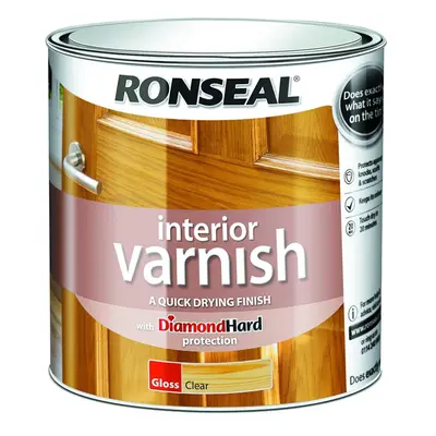 Ronseal Interior Varnish 2.5l Gloss Clear