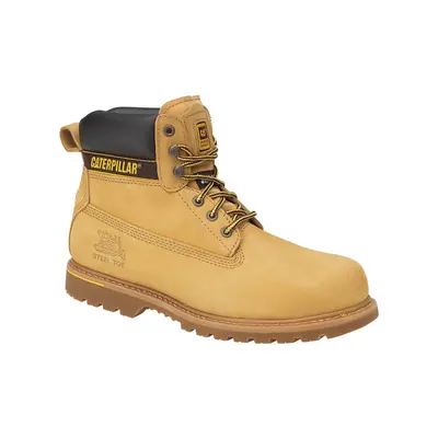 (13 UK, Honey) Caterpillar Holton SB Safety Boot / Mens Boots / Boots Safety