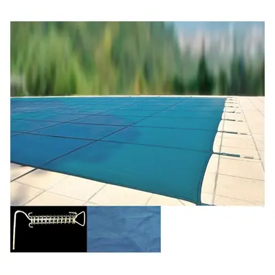 28ft x 16ft Criss Cross Winter Debris Cover Swimming Pool Steel P-Spring Fixings