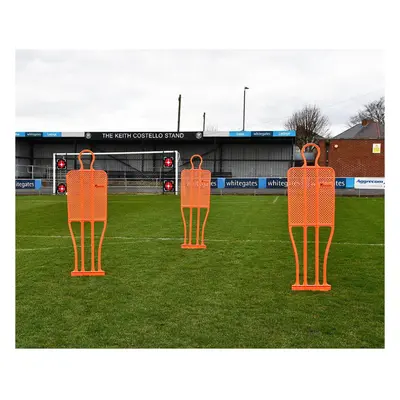 Single 6ft Inch ORANGE Football Mannequin - Set Piece Dummy Defender Training