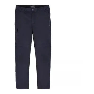 (32S, Dark Navy) Craghoppers Mens Expert Kiwi Convertible Tailored Trousers