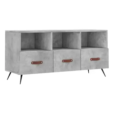 vidaXL TV Cabinet TV Unit Media Cabinet TV Stand Concrete Grey Engineered Wood