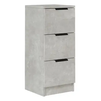 (Concrete grey, 1) vidaXL Sideboard Telephone Cabinet Nightstand Side Cabinet Engineered Wood