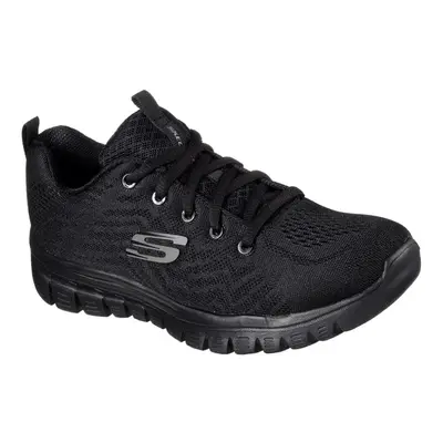 (5 UK, Black) Skechers Womens/Ladies Graceful Get Connected Trainers