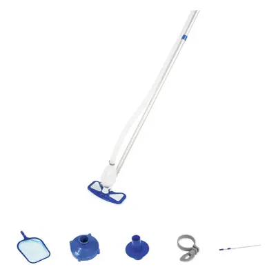 Bestway Pool Cleaning Kit Pool Vacuum with Skimmer Net AquaClean Flowclear