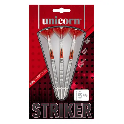 (25g, Red/White) Unicorn Striker Tungsten Darts Set