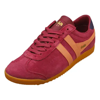 (3) Gola Bullet Womens Fashion Trainers in Cerise