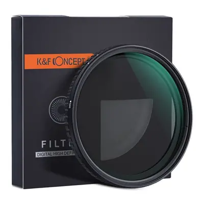 (58) 72mm Ultra-thin Adjustable Variable Neutral Density ND Filter Fader for Camera Lens Canon S