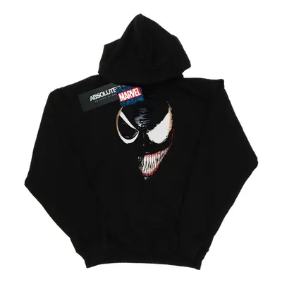 (XL, Black) Marvel Mens Venom Split Face Hoodie