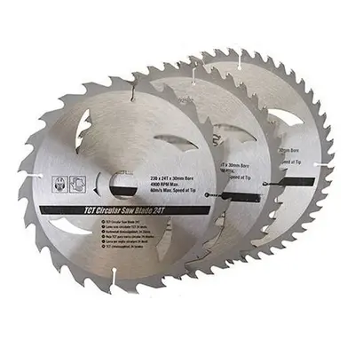 TCT Circular Saw Blades 3pk x 25 16mm rings